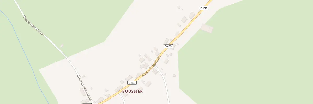 Plan du 1609 Rte de Boussier à Durdat-Larequille