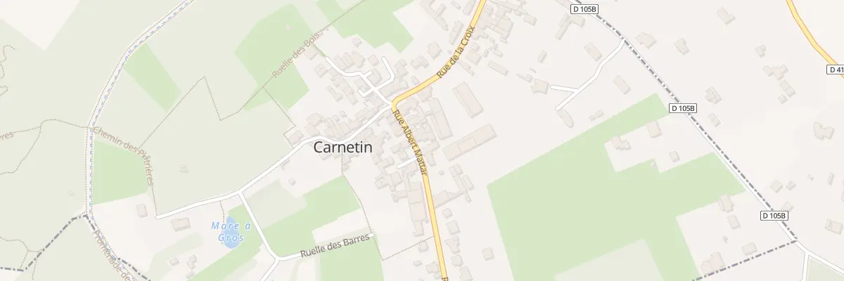 Plan du 7 Rue Albert Mattar à Carnetin