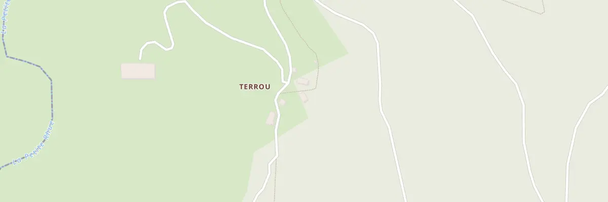 Plan du 3 Terrou à Marchastel