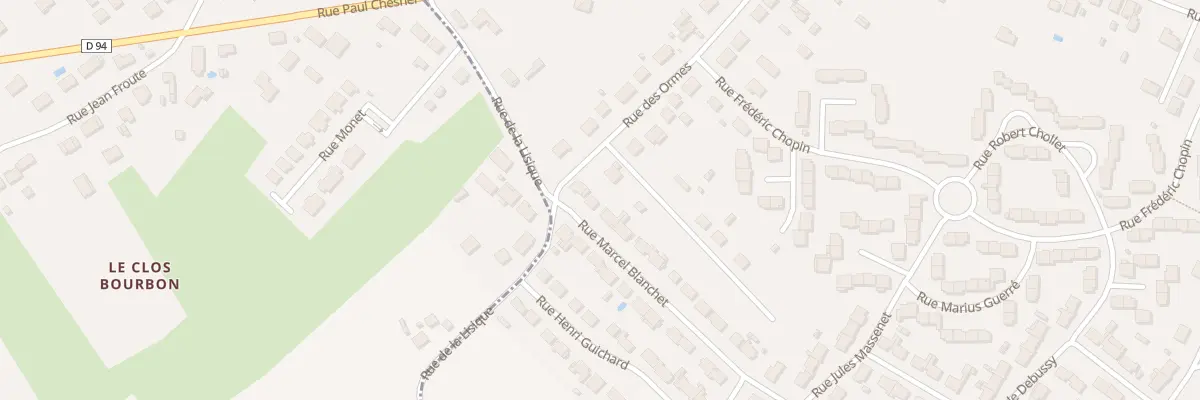 Plan du 22 Rue Marcel Blanchet à Châlette-sur-Loing