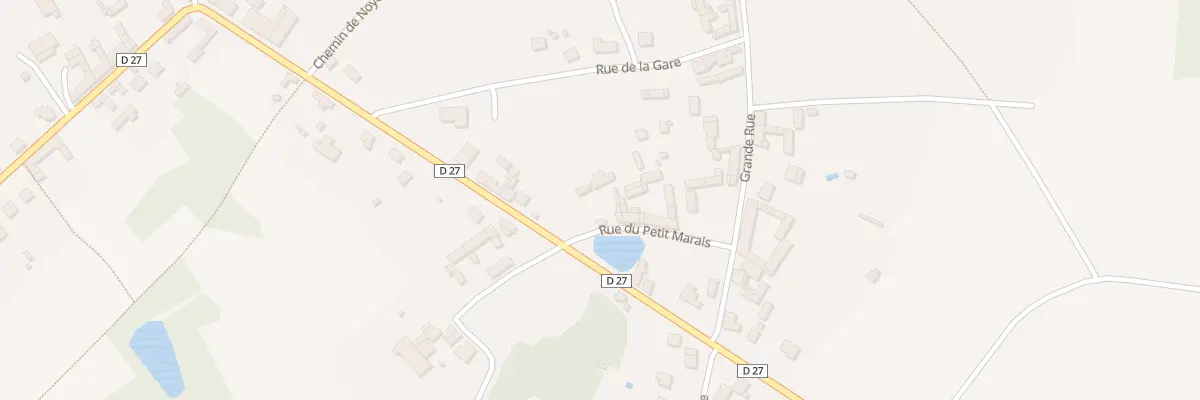 Plan du 8 Rue du Petit Marais à Boulogne-la-Grasse