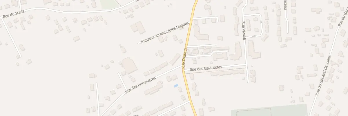 Plan du 2 Rue des Primevères à Villemandeur
