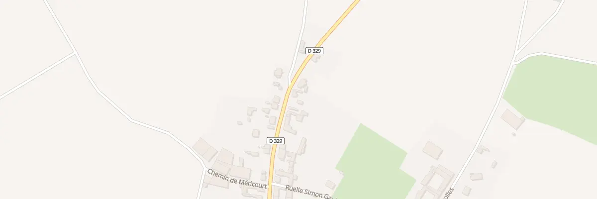 Plan du 40 Rue du Monument à Proyart