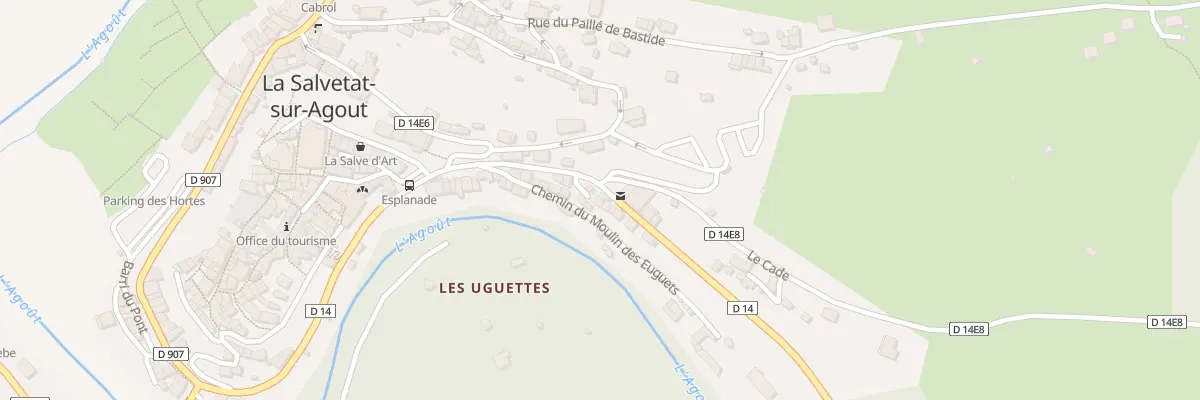 Plan du 120 Voie Pastorale à La Salvetat-sur-Agout