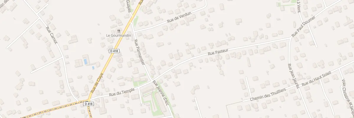 Plan du 13B Rue Pasteur à Thorigny-sur-Marne