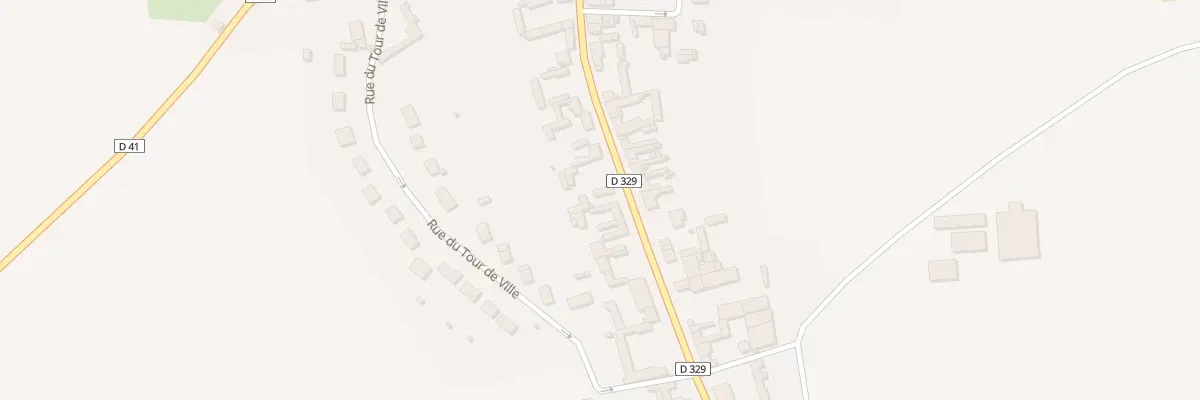 Plan du 20 Rue de Framerville à Proyart