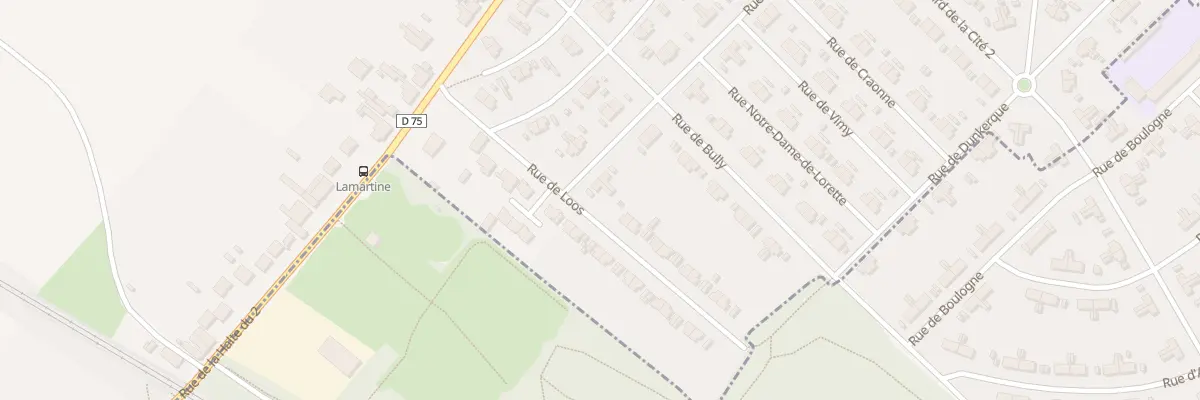 Plan du 2 Rue de la Somme à Mazingarbe