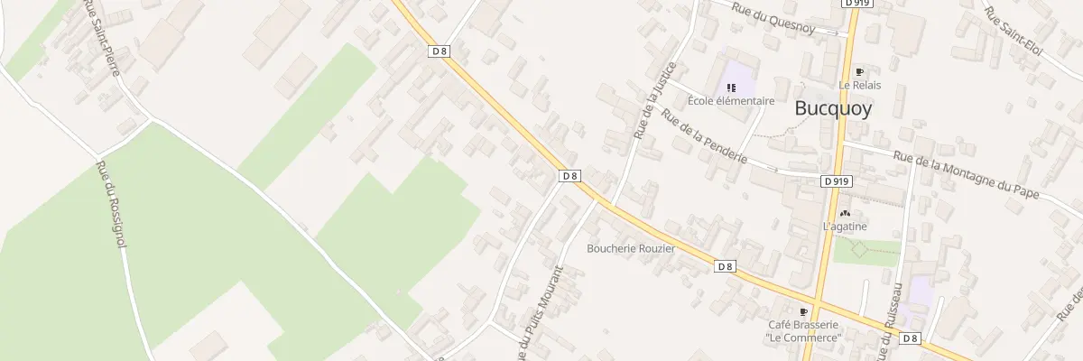 Plan du 21 Rue du Moulin à Bucquoy