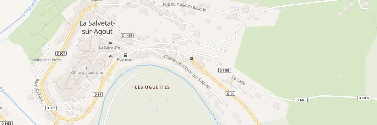 Plan du 118 Voie Pastorale à La Salvetat-sur-Agout