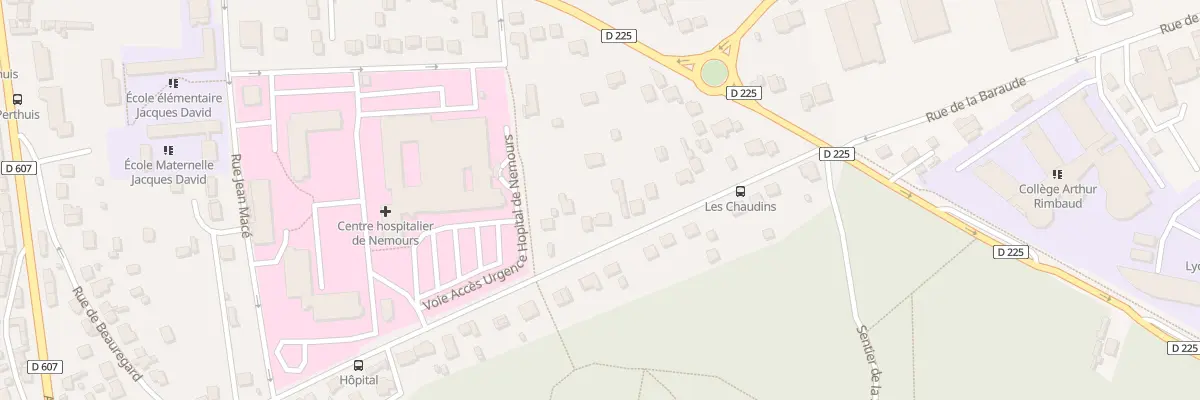Plan du 29B Rue des Chaudins à Nemours