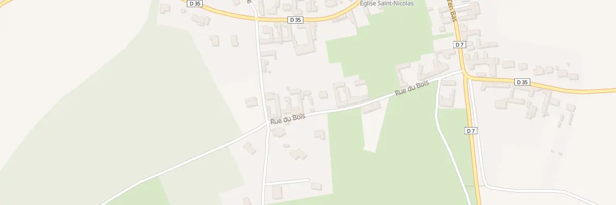 Plan du 10 Rue du Bois à Adinfer