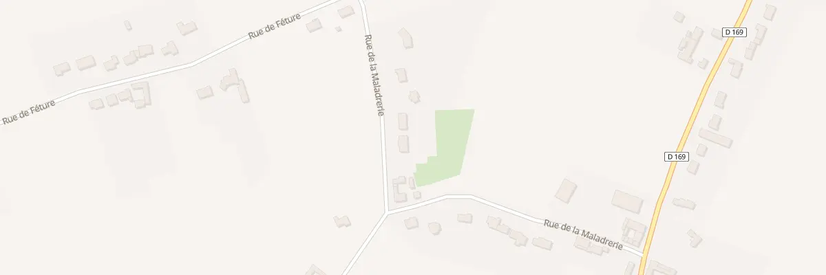 Plan du 356 Rue de la Maladrerie à La Couture