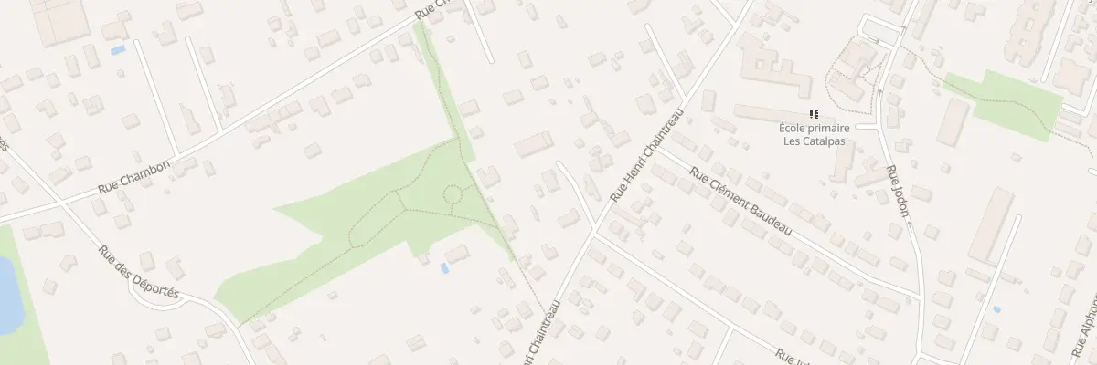 Plan du 30B Rue Henri Chaintreau à Villemandeur
