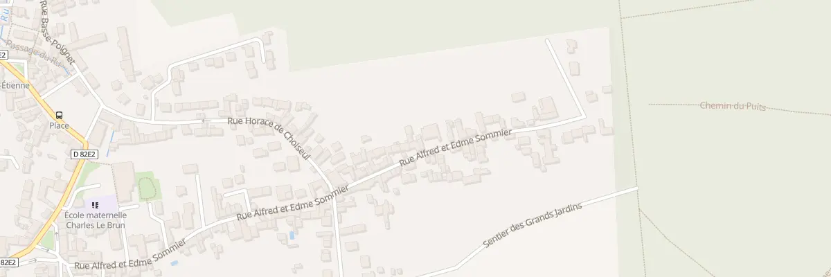 Plan du 35 Rue Alfred et Edme Sommier à Maincy