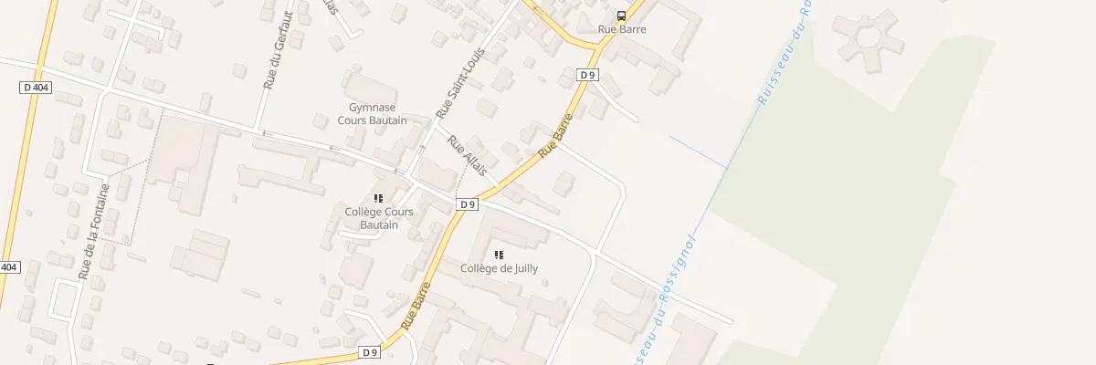 Plan du 7 Rue Barre à Juilly