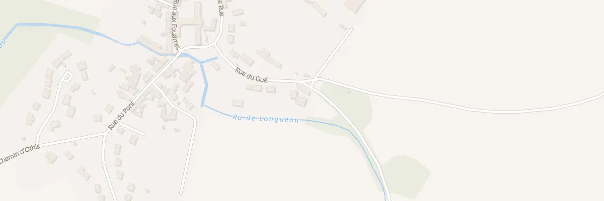 Plan du 14 Rue du Gué à Ève