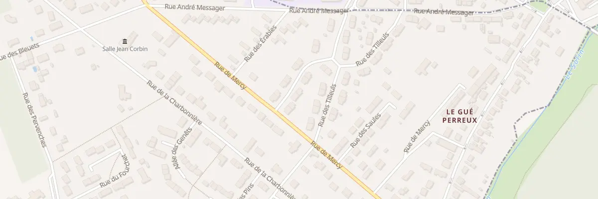 Plan du 40 Rue des Acacias à Pannes