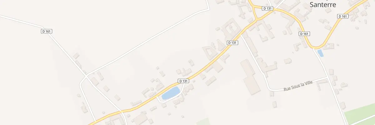 Plan du 260 Rue de la Chapelle à Rouvroy-en-Santerre
