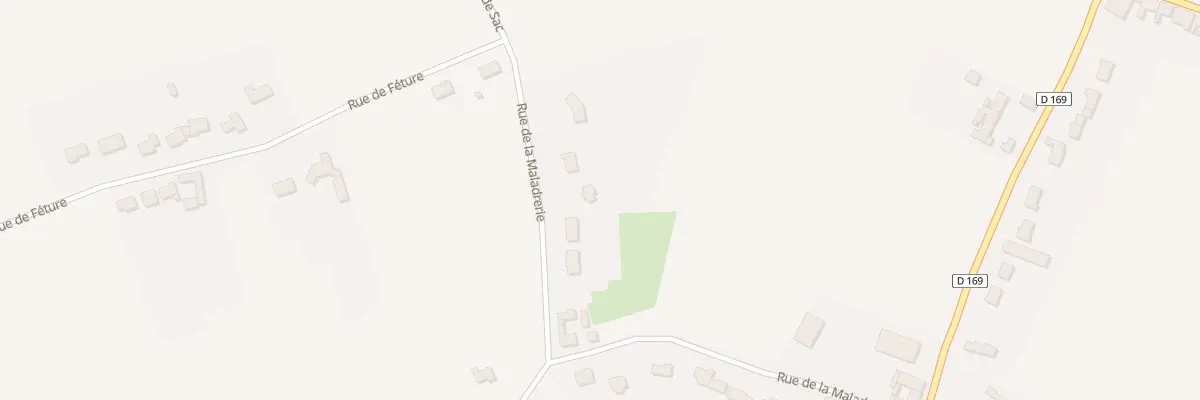 Plan du 310 Rue de la Maladrerie à La Couture