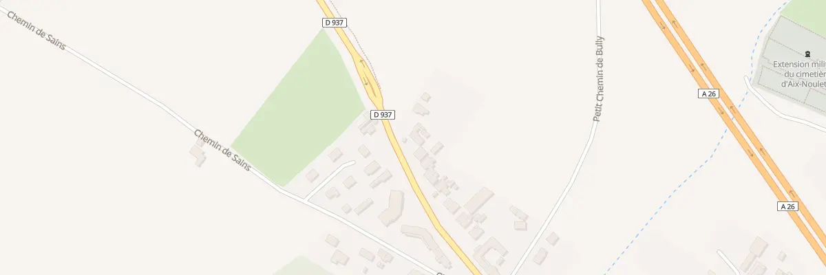 Plan du 60 Rue de Béthune à Aix-Noulette