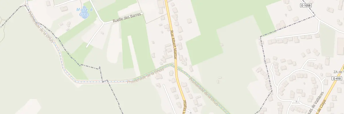Plan du 42 Rue Albert Mattar à Carnetin