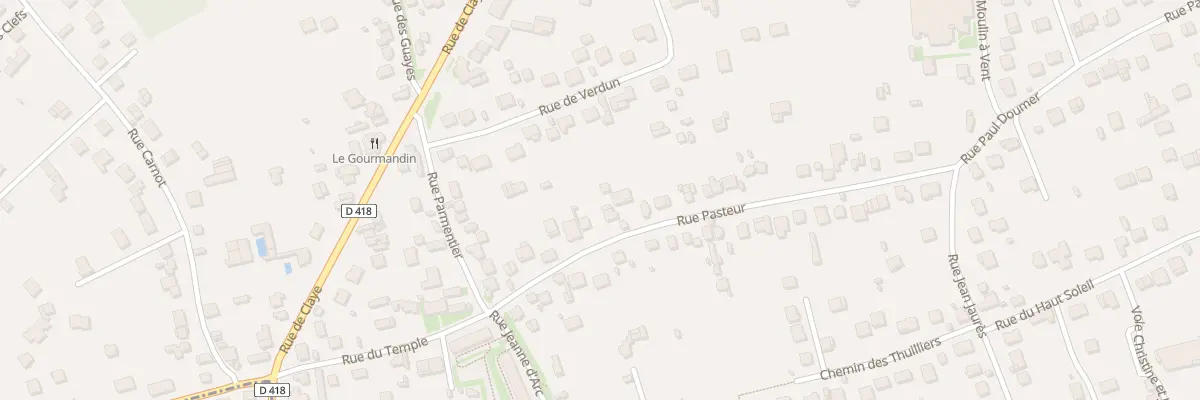 Plan du 19 Rue Pasteur à Thorigny-sur-Marne