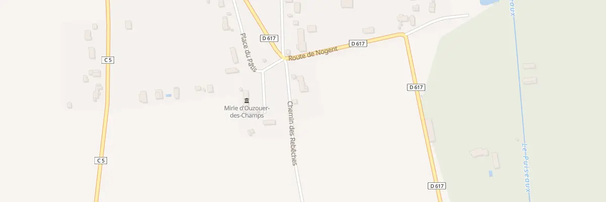 Plan du 5037 Le Bourg à Ouzouer-des-Champs