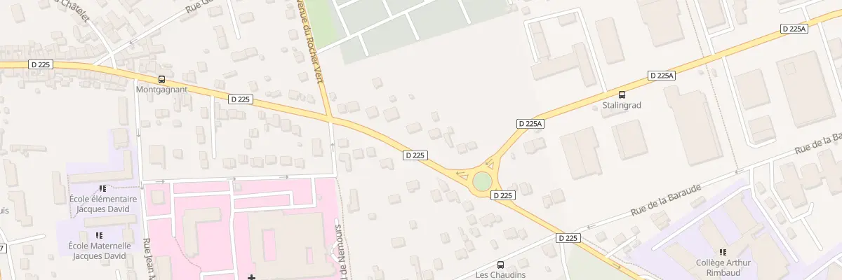 Plan du 9 Av Etienne Dailly à Nemours