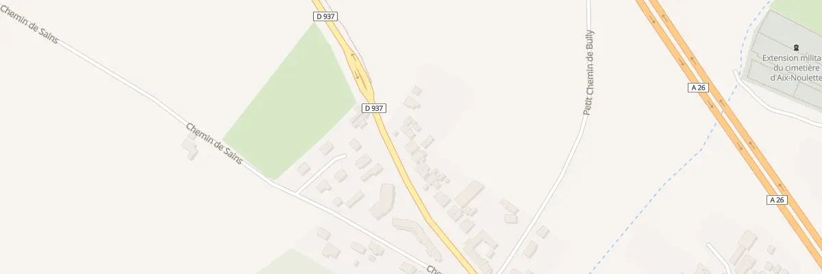 Plan du 58 Rue de Béthune à Aix-Noulette