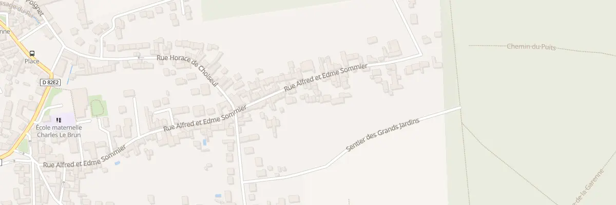 Plan du 46 Rue Alfred et Edme Sommier à Maincy