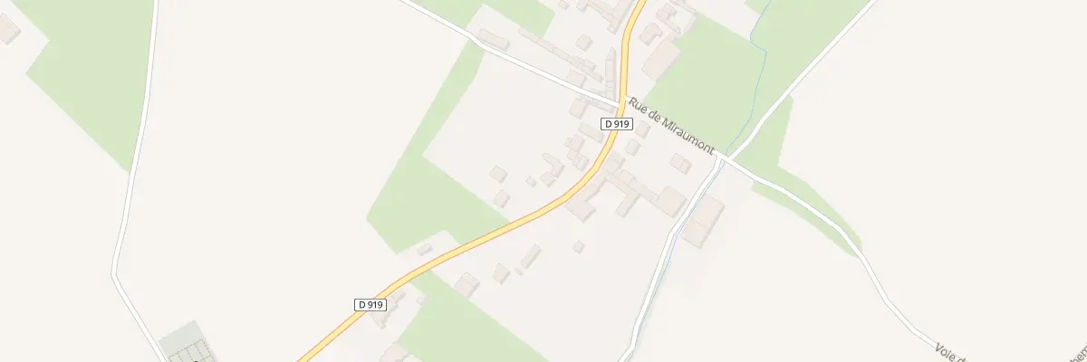 Plan du 46 Rue de la Carte à Bucquoy