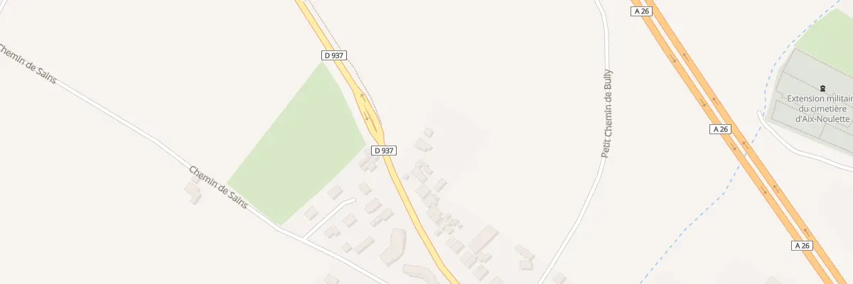 Plan du 62 Rue de Béthune à Aix-Noulette
