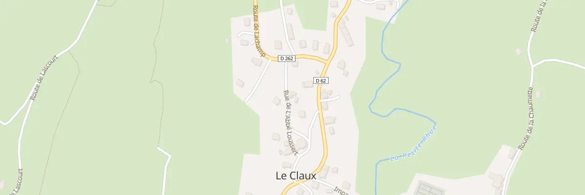 Plan du 5082 Le Sol au Claux
