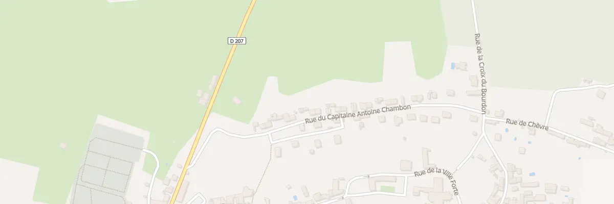 Plan du 36 Rue du Cap Chambon à Château-Landon