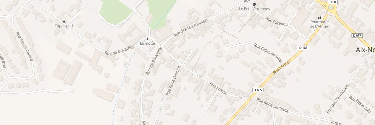 Plan du 1 All Jean Moulin à Aix-Noulette