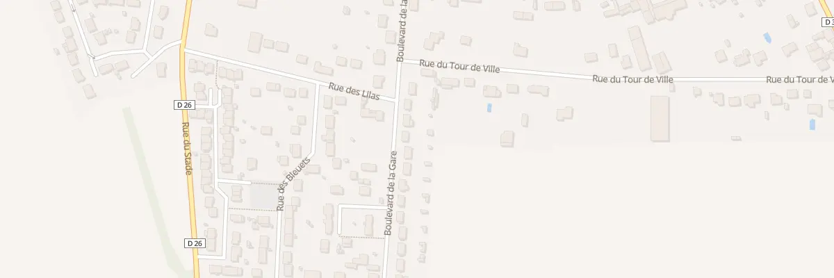 Plan du 737 Bd de la Gare à Remy