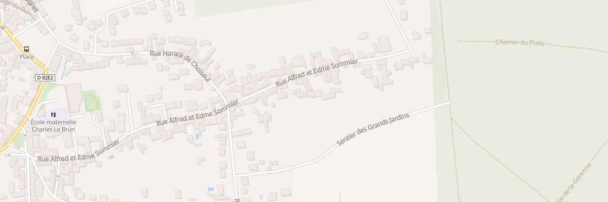 Plan du 46B Rue Alfred et Edme Sommier à Maincy