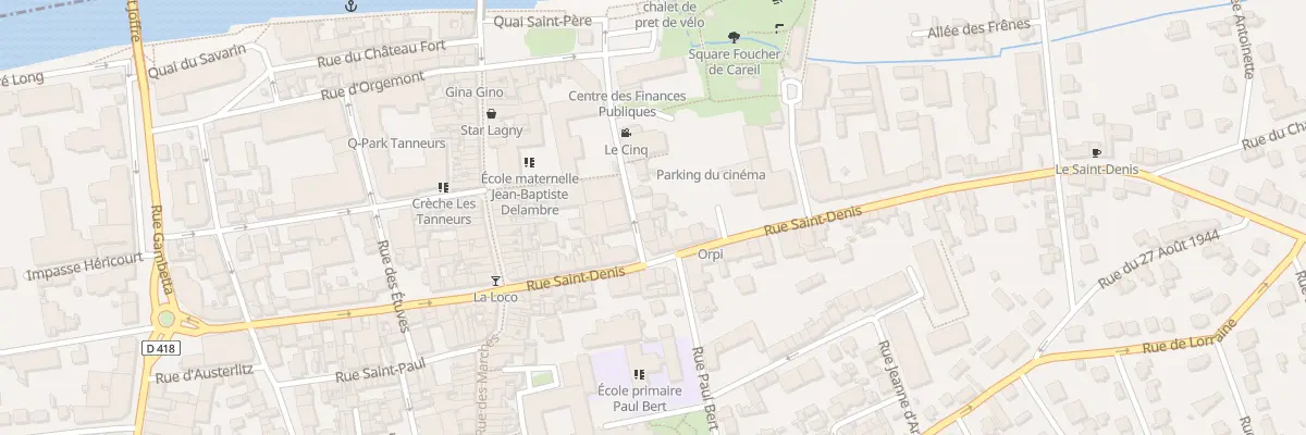 Plan du 15 Rue Delambre à Lagny-sur-Marne