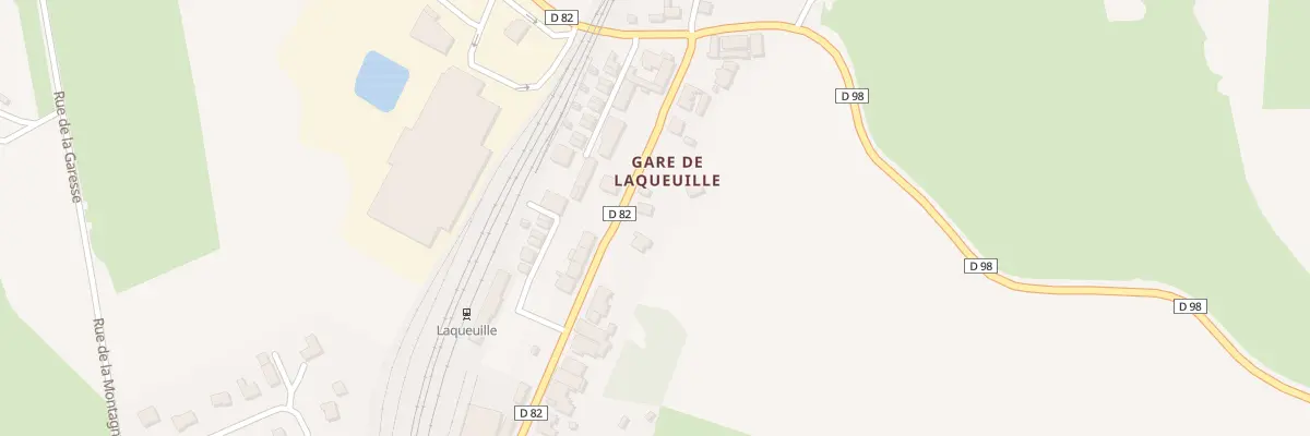 Plan du 5376 Gare de Laqueuille à Saint-Julien-Puy-Lavèze