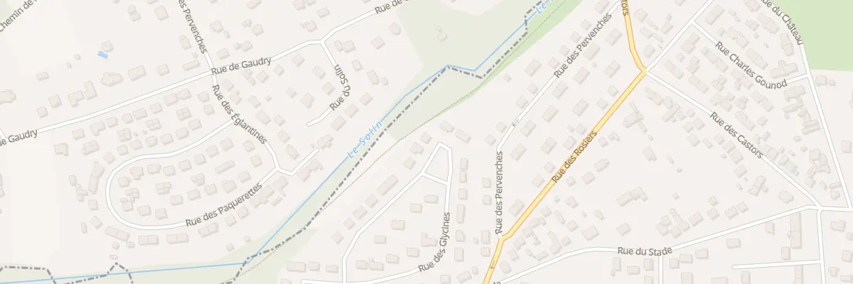 Plan du 30 Rue des Glycines à Villemandeur