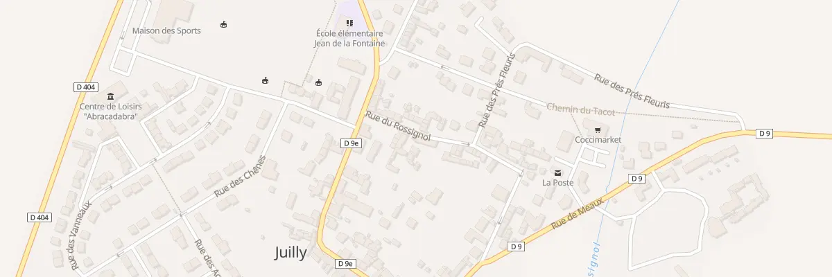 Plan du 12 Rue du Rossignol à Juilly