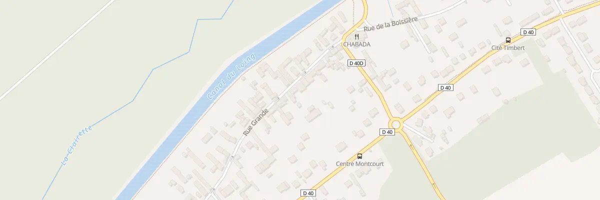 Plan du 80 Rue Grande à Moncourt-Fromonville