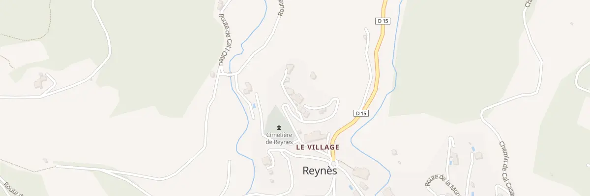Plan du 55 Le Village à Reynès