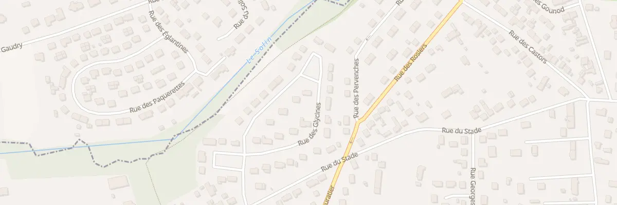 Plan du 11 Rue des Glycines à Villemandeur