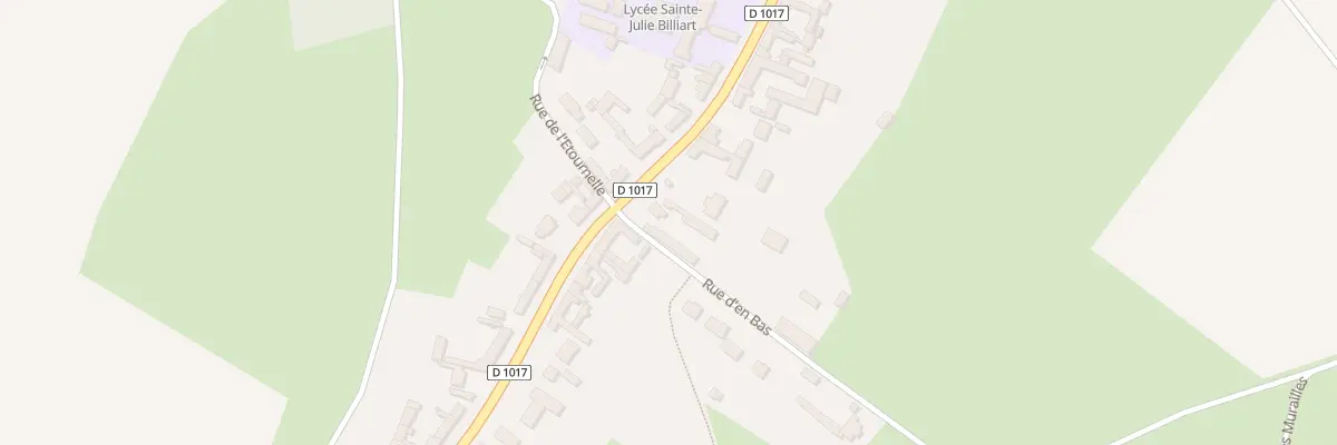 Plan du 30 Rue de Flandre à Orvillers-Sorel