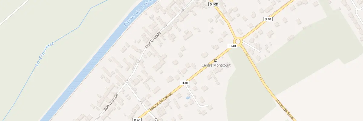 Plan du 53 Rte de Moret à Moncourt-Fromonville