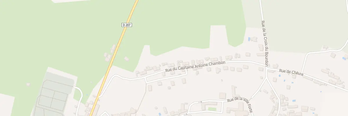 Plan du 34 Rue du Cap Chambon à Château-Landon