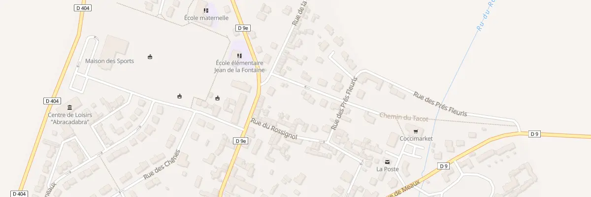 Plan du 6B Rue du Tacot à Juilly