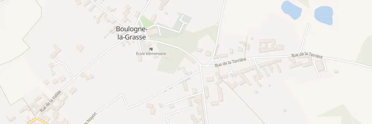 Plan du 4 Rue du Fou Doux à Boulogne-la-Grasse