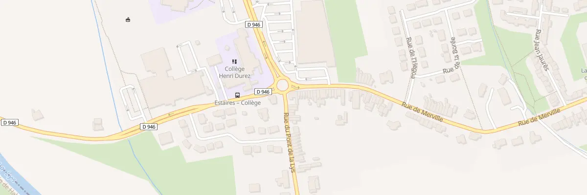 Plan du 277 Rue de Merville à Estaires